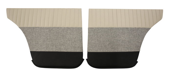 Door panel 120 4d 59-60 beige/grey/black