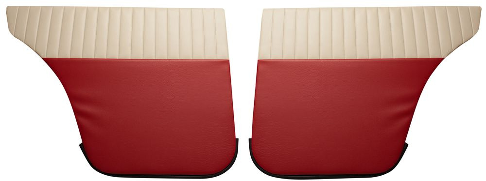 Door panel 120 4d 58-60 US red/beige LHR