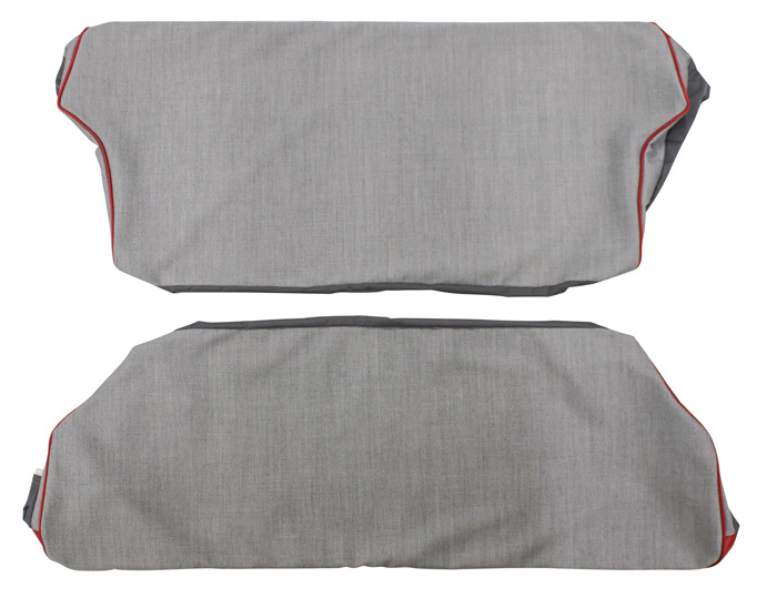 Cover Rear seat 544 58-60 red/grey Alt.2