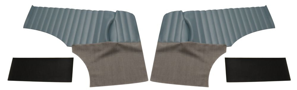 Panel Rear side 544A 58-60 blue LH