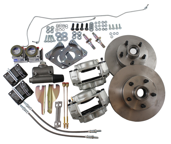 Disc brake conversion kit front PV/Duett