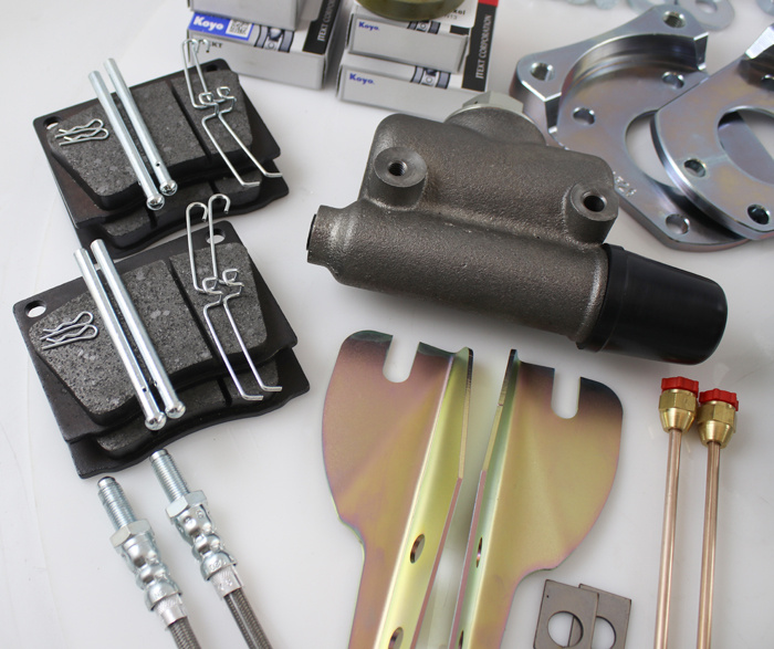 Disc brake conversion kit front PV/Duett