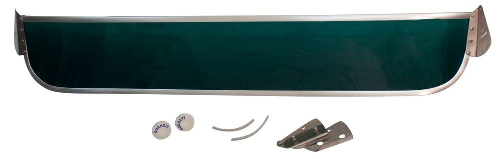 Sun visor PV 1958-66 green