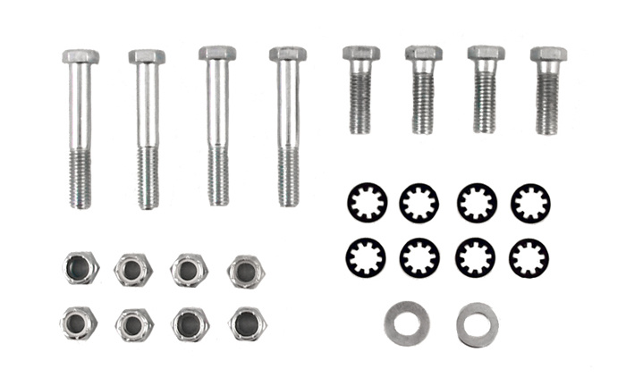 Mounting kit brake shield Amazon/P1800