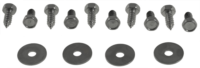 Mounting kit Mud flaps 1800 front