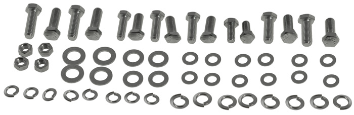 Mounting kit Bumper support rear 1800