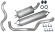 Exhaust system 200 87-93 stainless