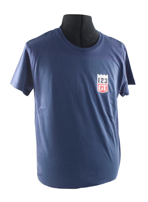 T-shirt blue 123GT emblem