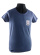 T-shirt woman blue 544 badge