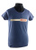 T-Shirt woman blue 123GT emblem size S