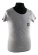  T-shirt woman grey 544 badge