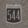  T-shirt woman grey 544 badge