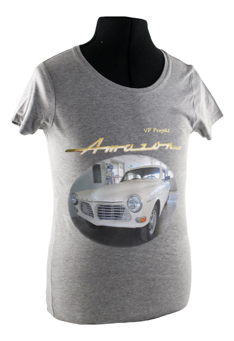 T-Shirt woman grey 122 project car