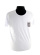 T-Shirt white 544 emblem size M