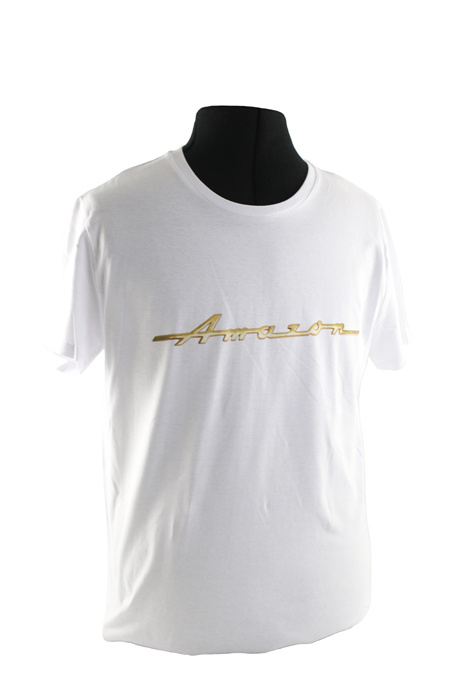 T-Shirt white Amazon emblem
