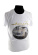 T-Shirt white 122 project car size M
