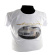 T-Shirt white 122 project car size L