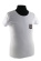 T-shirt woman white 544 badge size XL